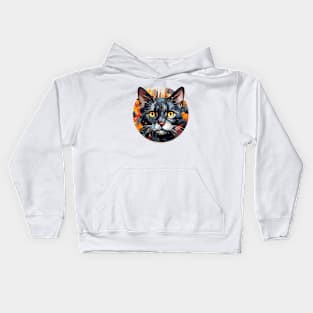 Cat Animal World Pet Dog Loving Fun Kids Hoodie